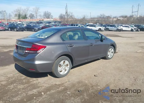 2013 Honda Civic Lx from USA, damaged, VIN 19XFB2F53DE201410